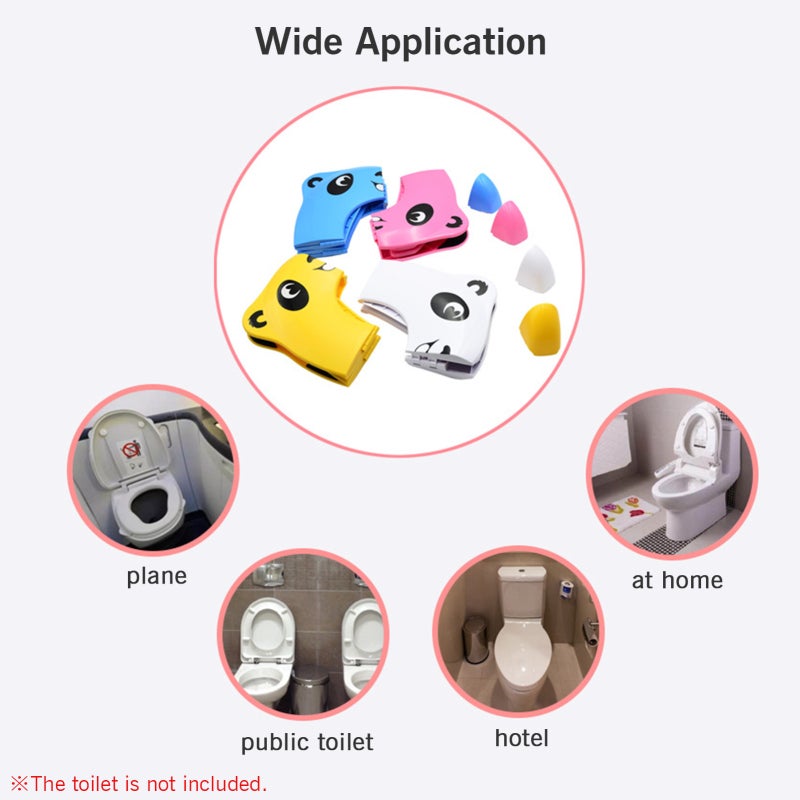Portable Potty Seat: Foldable Ergonomic Toddler Potty Seat - Splash-Proof BPA-Free ABS Toddler Potty Seat for Travel, Shopping, Home Use - Image 5
