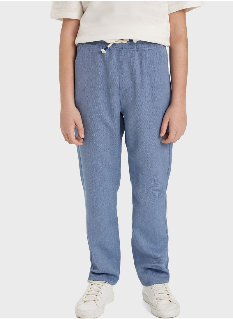 DeFacto - Boy Regular Fit Standard Leg Trousers - Image 1