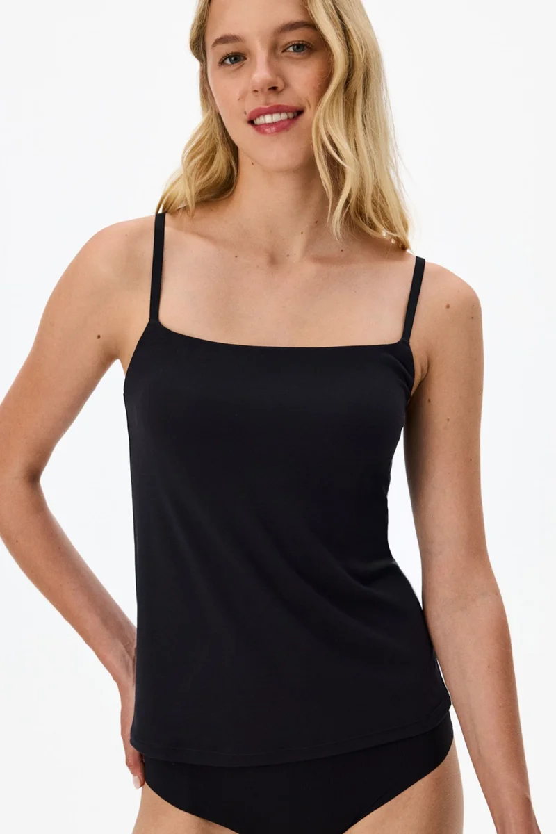 بنتي PENTI No-Show Invisible Thin Strap Tank Top