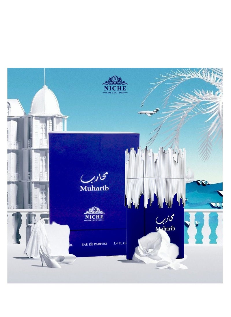 KHALIS Niche Collection - Muharib by Khalis for Men - EDP Spray  - Image 2