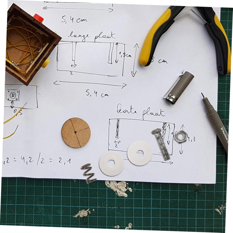 Multifunctional Screw Nut Spring Repair Kit For Puzzle Cube Toys - Image 5
