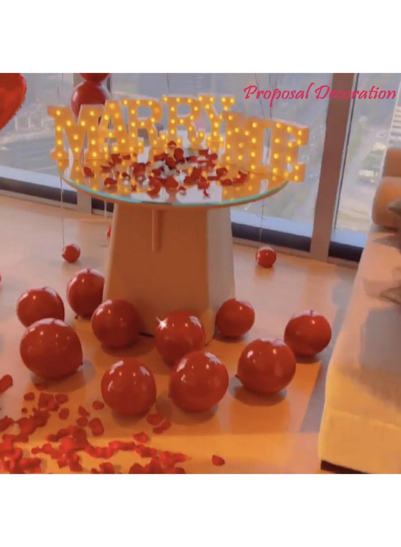 Lyaxm 1000 PCS Dark-Red Silk Rose Petals for Romantic Night,Wedding,Proposal Anniversary Flower Decorations - Image 3