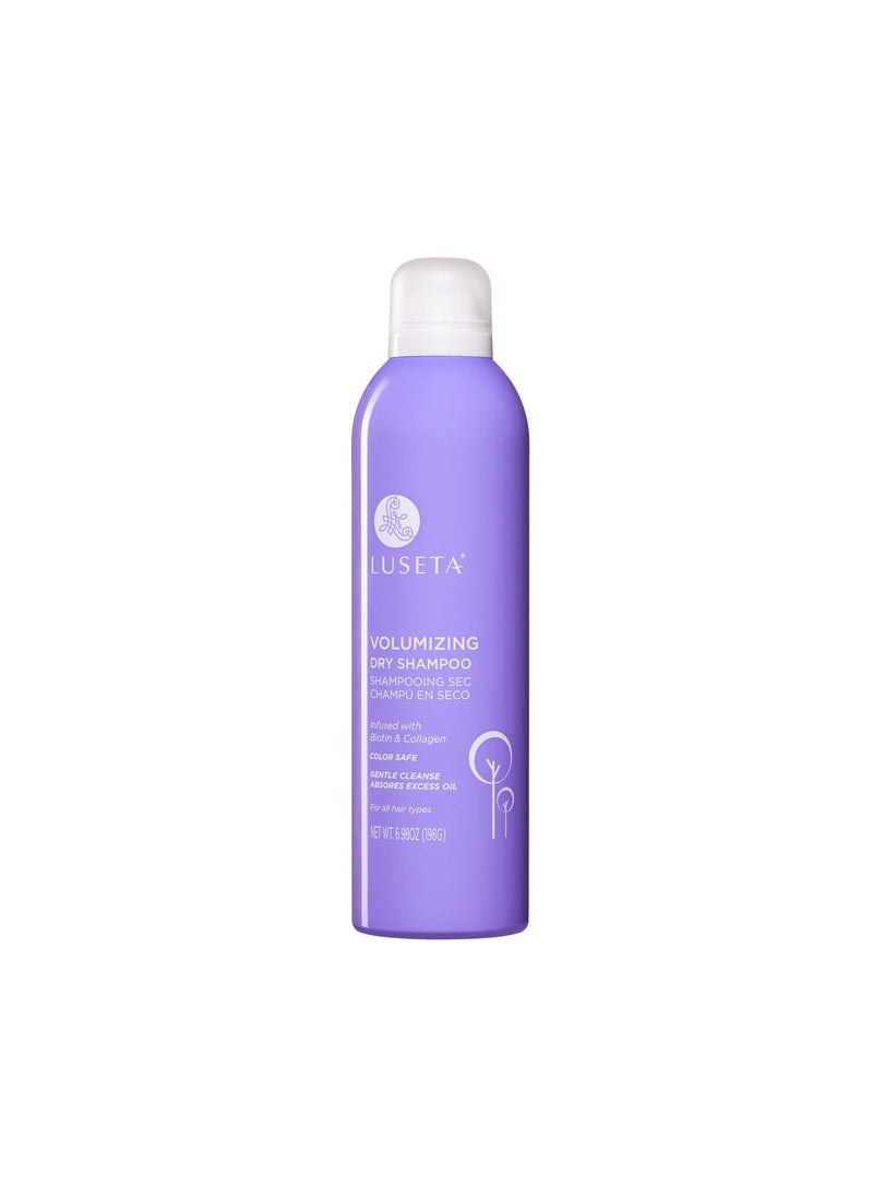 L LUSETA Luseta Dry Shampoo for Women and Men with Biotin for Hair Volumizing and Refreshing, Adds Volume Removes Oil Spray Shampoo for Oily Hair, Fuller Hair Care Spray for Women and Men 6.98oz 