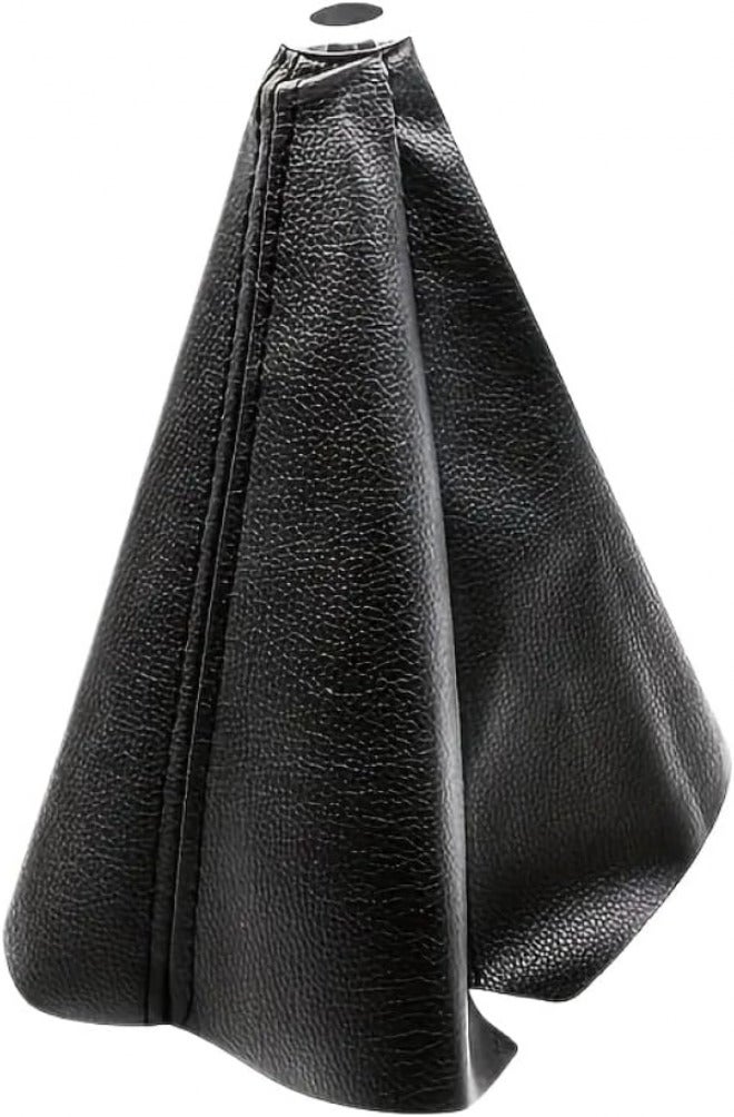 Car Gear Shift Knob Cover Universal Shifter Boot Cover PU Leather Waterproof Decorate Compatible with Most Manual Auto Car - Image 1