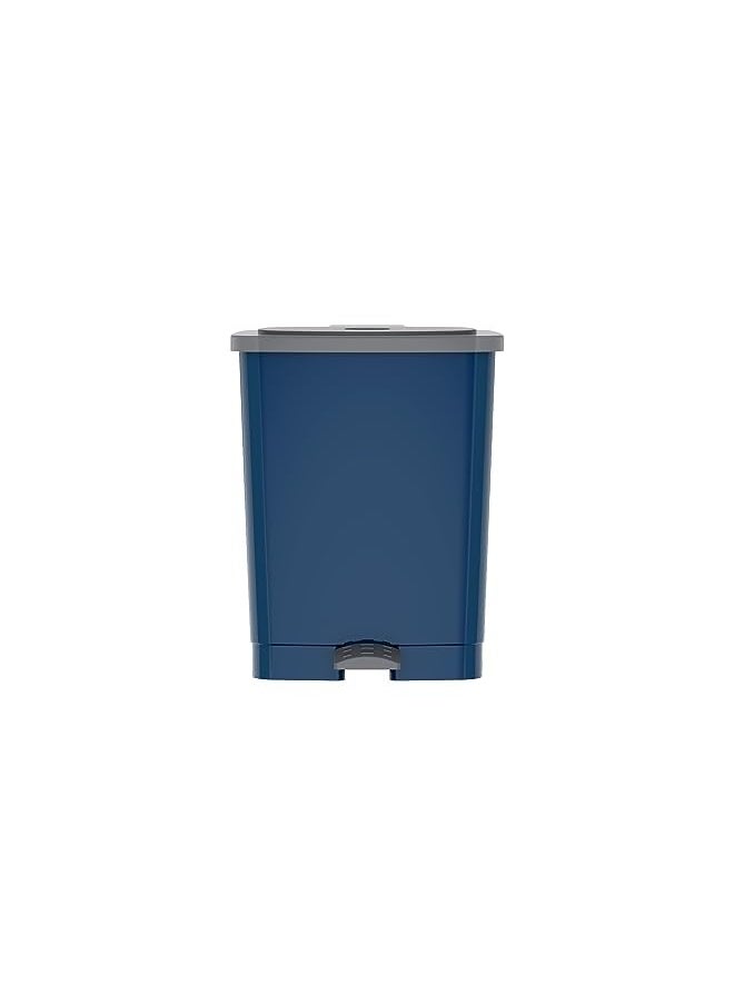 Cosmoplast 17L Stepon Waste Bin With Pedal Pearl Blue  - Image 3