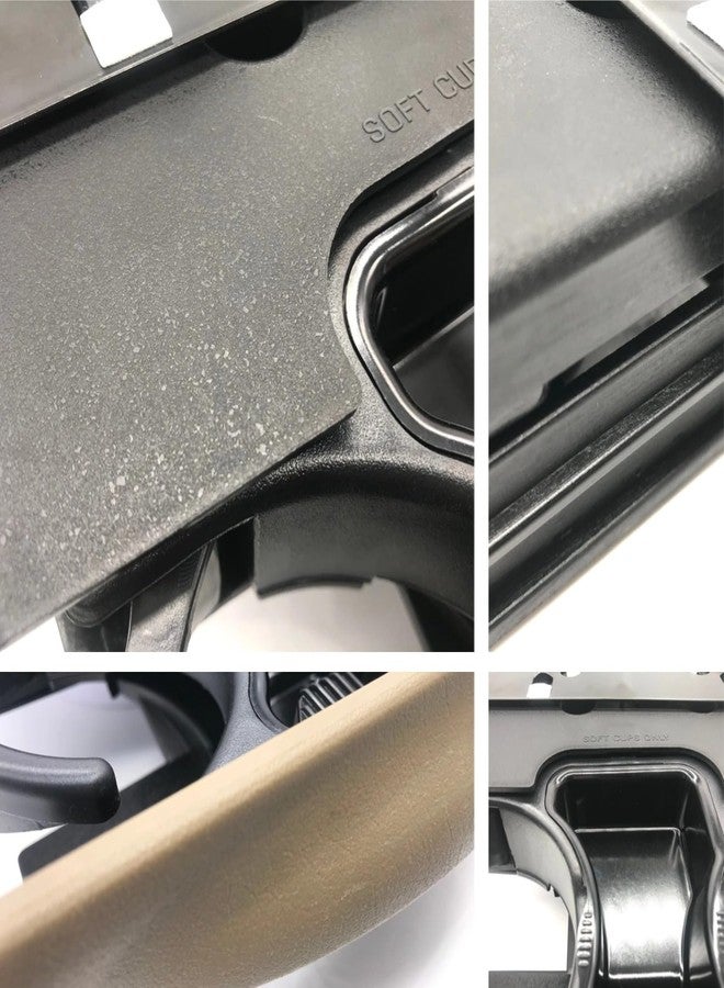 FREPURDO in-Dash Cup Holder for 1999-2004 Ford F250 F350 F450 F550 Super Duty Truck, 2000-2004 Excursion Tan, Replaces YC3Z-2513560-CAB - Image 5
