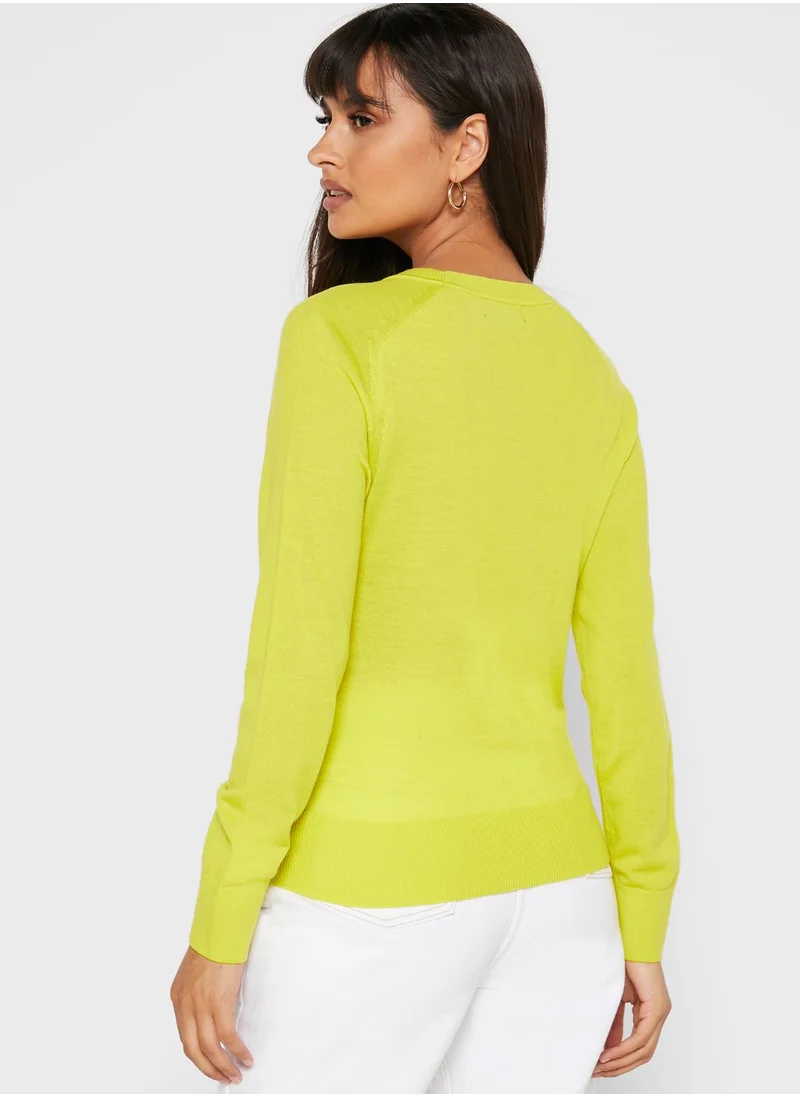BANANA REPUBLIC Square Neck Sweater