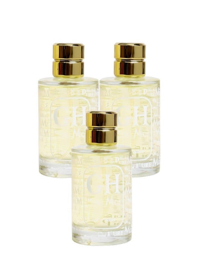 جي أتش 3 قطع عطر بيور موي 100 مل - Image 1