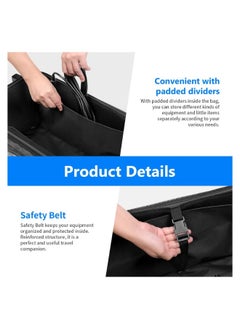 Neewer NEEWER Rolling Photo Studio Equipment Bag - 40.1"x11.8"x11.8" Trolley Case with Padded Compartment for Light Stands, Tripods, Strobe Lights, and Umbrellas  - Image 3