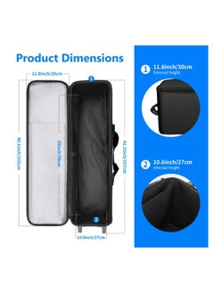 Neewer NEEWER Rolling Photo Studio Equipment Bag - 40.1"x11.8"x11.8" Trolley Case with Padded Compartment for Light Stands, Tripods, Strobe Lights, and Umbrellas  - Image 2