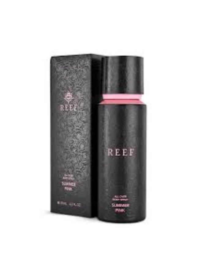 REEF perfumes بخاخ الجسم الوردي الصيفي 125 مل - Image 2