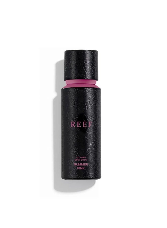 REEF perfumes بخاخ الجسم الوردي الصيفي 125 مل - Image 3