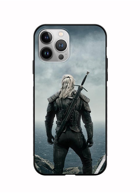 Protective Case Cover For Apple iPhone 12 Pro Max The Witcher Design Multicolour