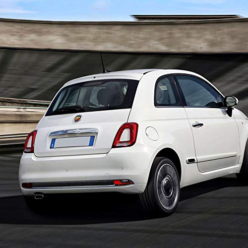 Abarth 32010 Sticker 3D Logo Front + Rear Shield Official for Fiat 500 - Image 5