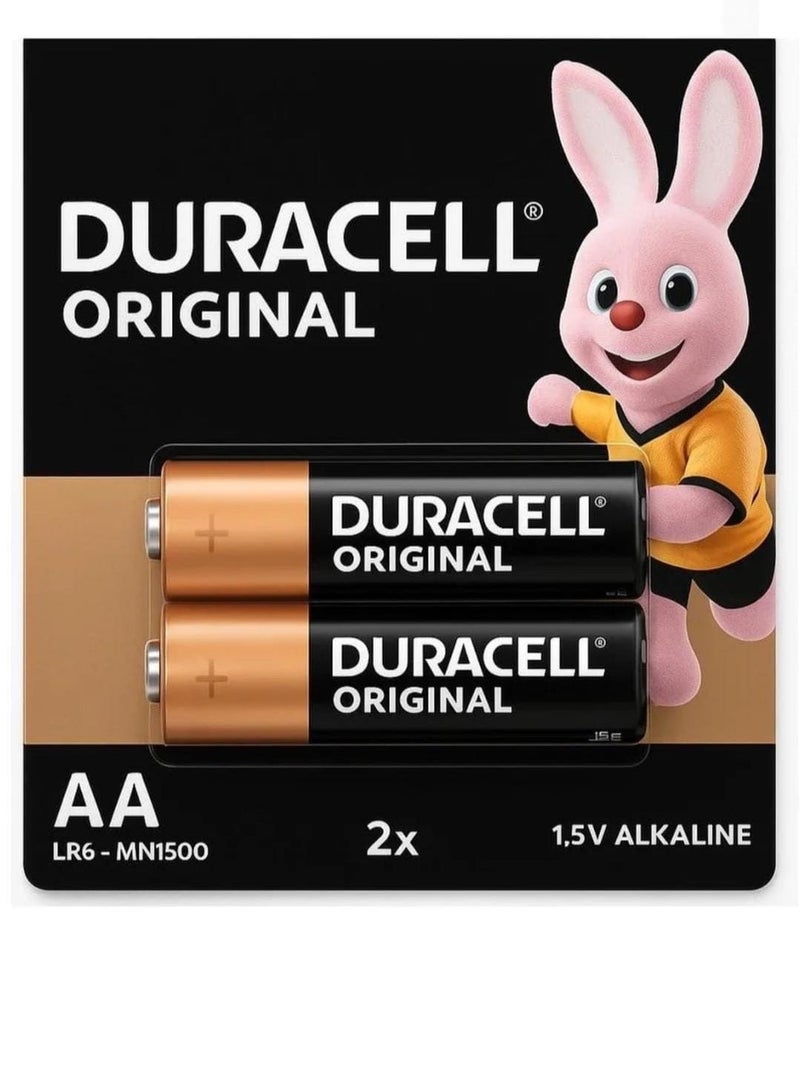 دوراسيل - AA 1.5V Alkaline LR03 / MN2400 بطاريات طويلة الأمد - بطاريات من 20 إلى 10 سنوات من انتهاء الصلاحية - Image 1