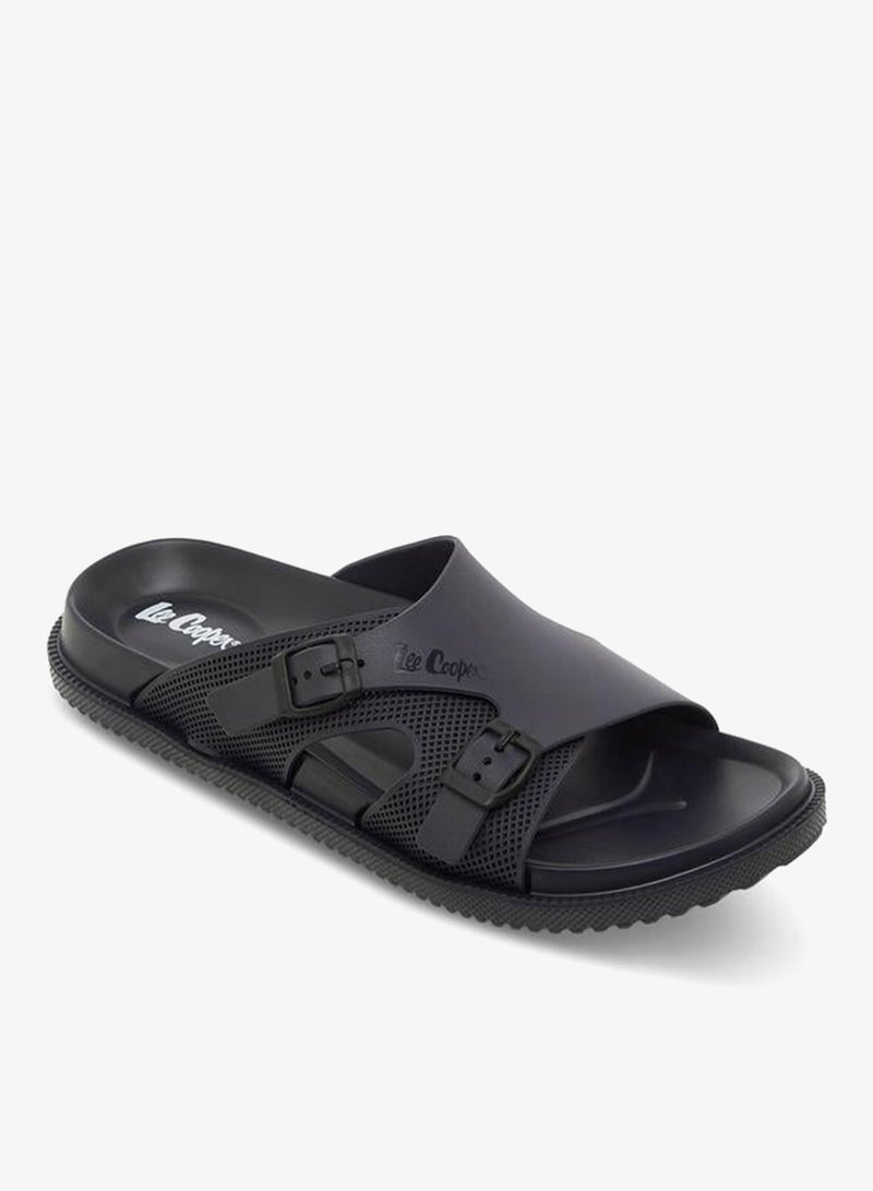 Lee Cooper Men Buckle Detail Slides - Image 2