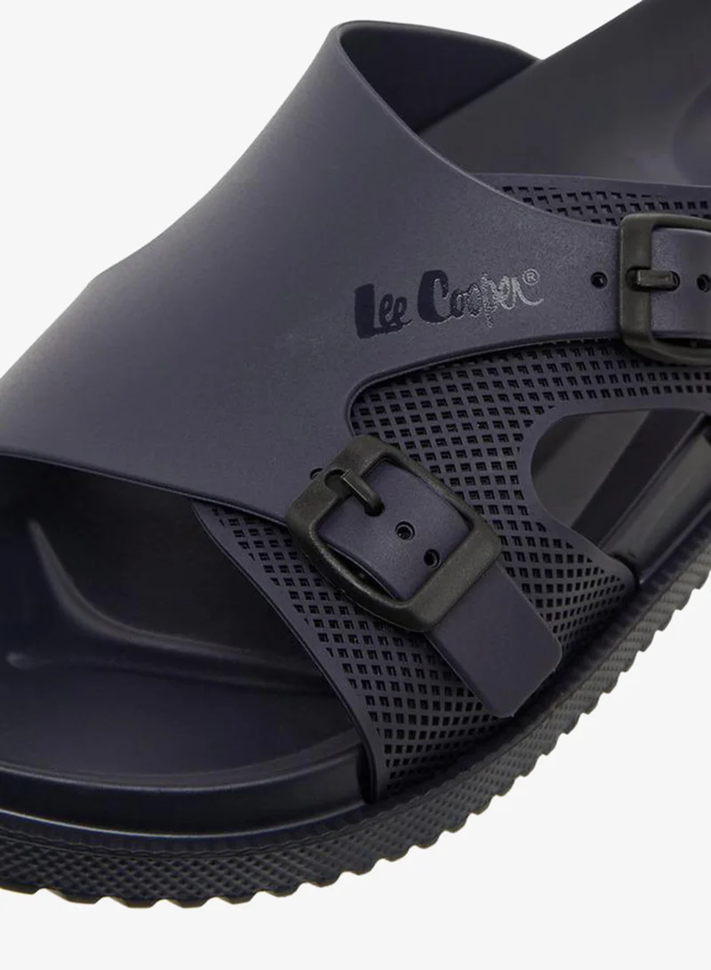 Lee Cooper NAVY Men Buckle Detail Slides for Men | Best Price UAE