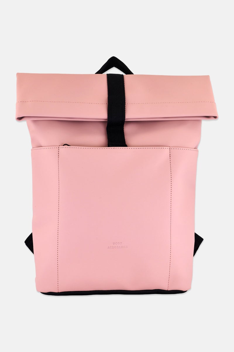 UCON ACROBATICS Women Brand Logo Backpack, Rose Pink - Image 1