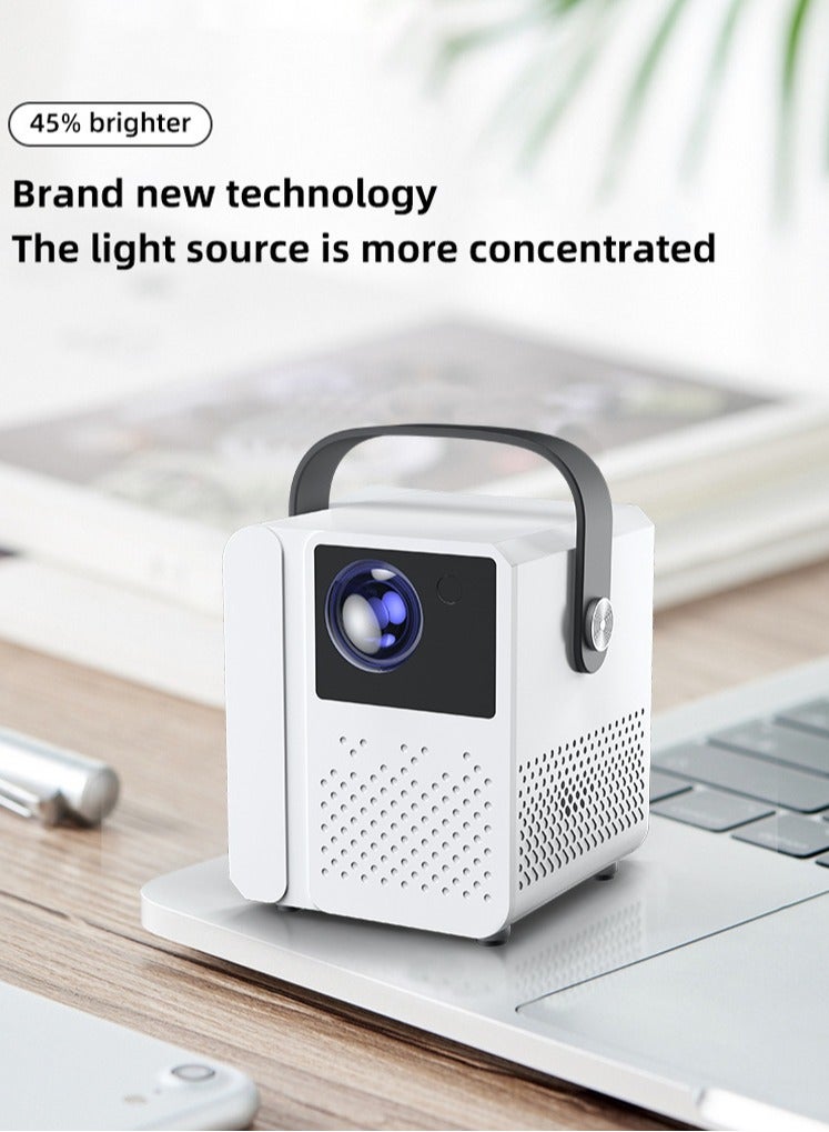 T2pro projector - high-definition Bluetooth WiFi multi-screen home theater projector - portable with electric focusing  - Image 2