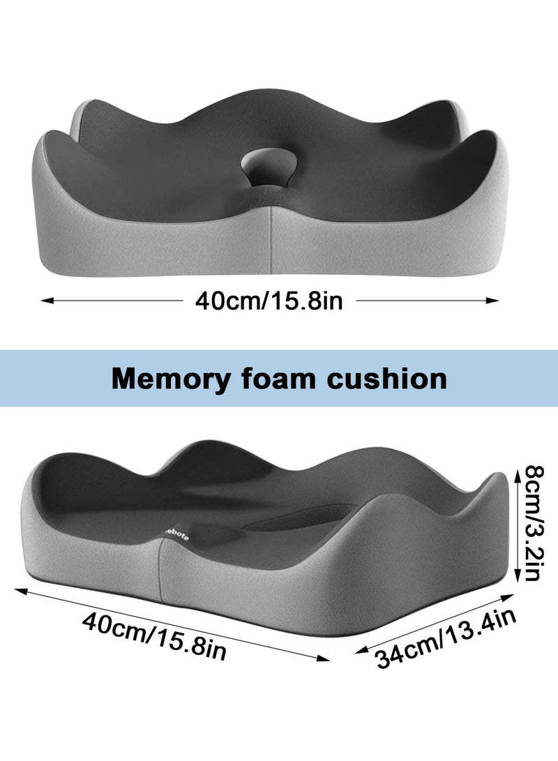 2026 Upgraded Car Seat Cushion Pad, Truck Seat Cushion for Office Chair, Car Chair - Image 1