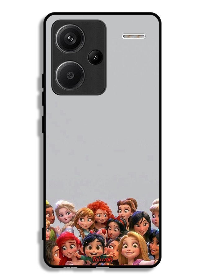Tolwak Xiaomi Redmi Note 13 Pro Plus Protective Case Cover Friends Forever - Image 1