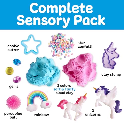 Creativity for Kids Sensory Pack Unicorn Sensory Toys for Toddlers Unicorn Gifts for Girls Toddler Activities and Spring Crafts Ages 3 - Image 5