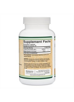 Double Wood Supplements Tongkat Ali Complex, 1020mg - 120 Capsules  - Image 2