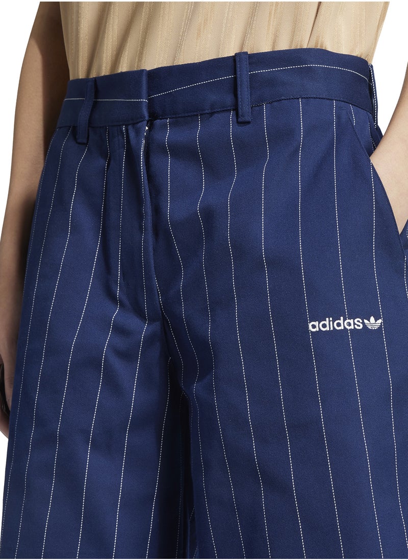 adidas Originals Pinstripe Bermuda Shorts  - Image 4