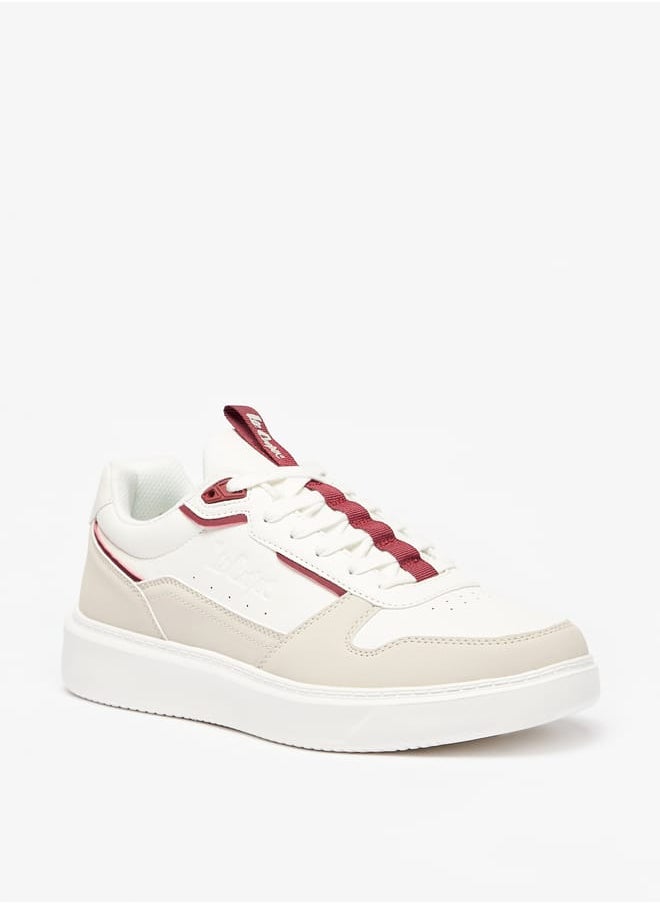 Lee Cooper - Mens Colourblock Sneakers With Lace-Up Closure - Image 1