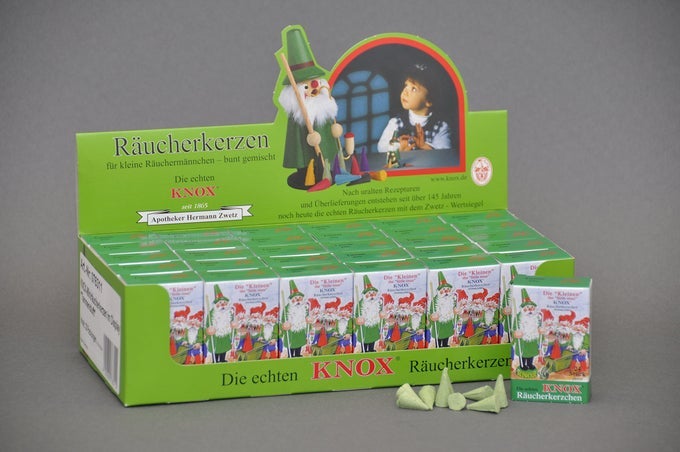 MINI PINE SCENT GERMAN INCENSE CONES MADE IN GERMANY FOR CHRISTMAS SMOKERS