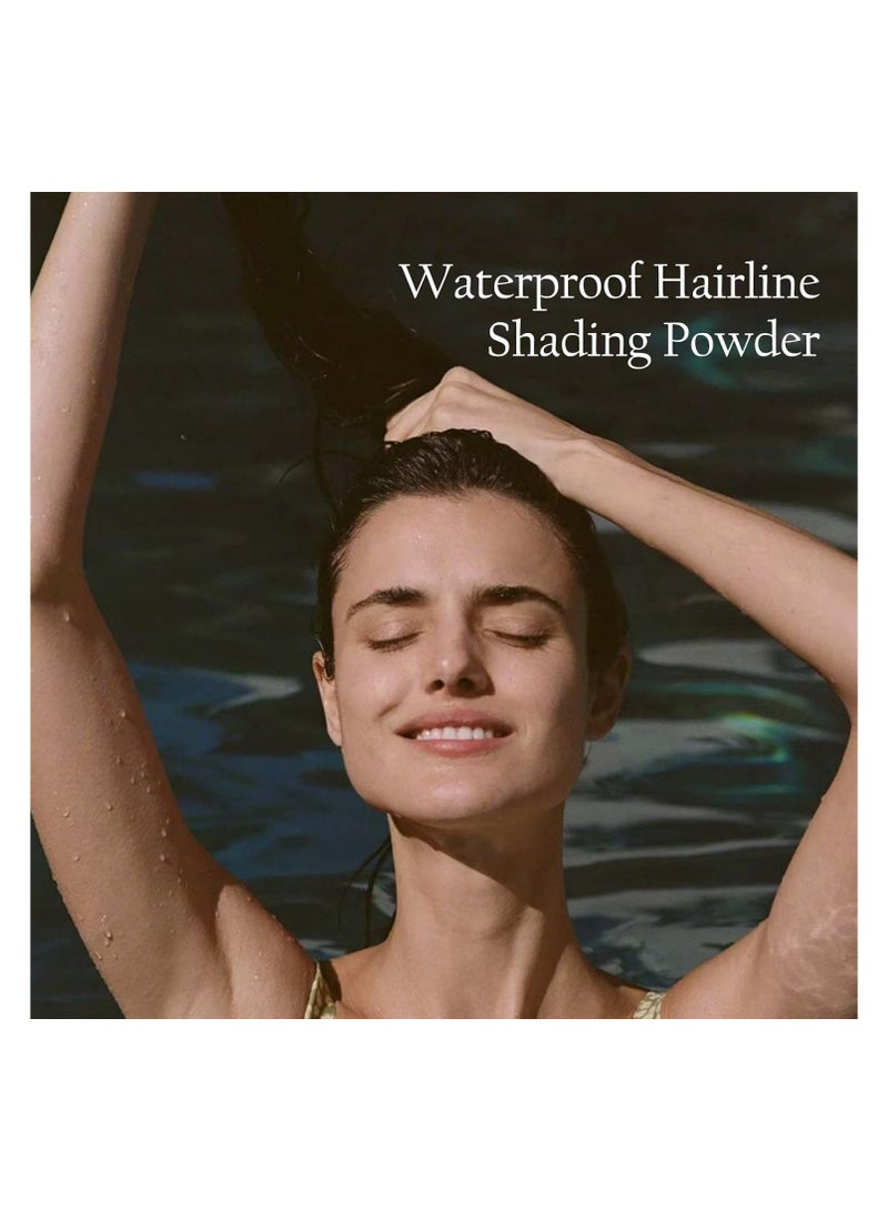 Hairline Powder, Instantly Conceals Hair Loss, Hair Powder for Thin Hair, Root Touch Up Powder Hair Shadow Cover Hair Loss Instantly, Hairline Powder for Women Men, Root Touch Up Hair Powder (White) - Image 2