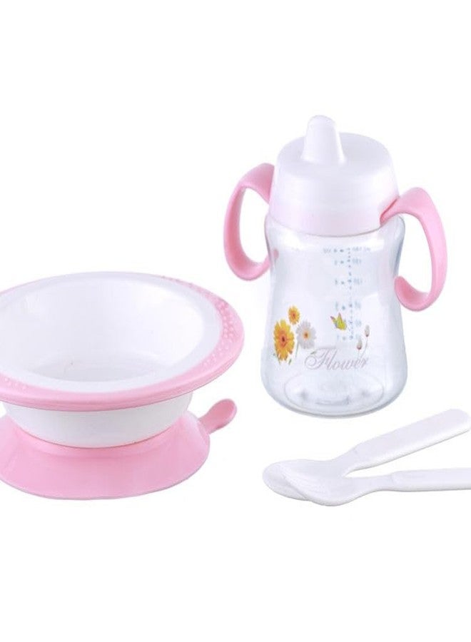 Cazuela Baby Feeding Tableware Series, Children Feeding Set, Milk Water Bottle Feeding Kit for Babies, Toddler Feeding Training Set (6 in 1) - Image 2