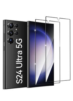 Excefore Tempered Glass Screen Protector, for Samsung Galaxy S24 Ultra, 2 Pack 6.8'' 5G, Full Coverage, Transparent HD Clear Anti-Scratch (Not for Galaxy S24 Plus & S24 6.1")  - Image 1