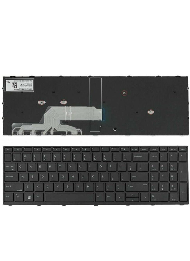 Generic Replacment Backlit Keyboard for HP Probook 450 G5 Series/Probook 455 G5 Series/Probook 470 G5 Series, P/N: L01027-001 925741-001  - Image 1
