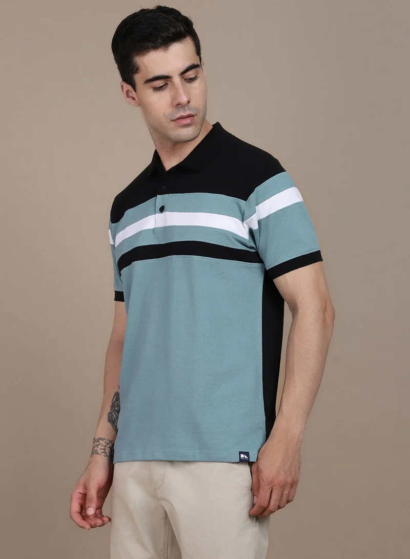 Dennis Lingo Sea Green T-Shirt for Men, Bold and Vibrant