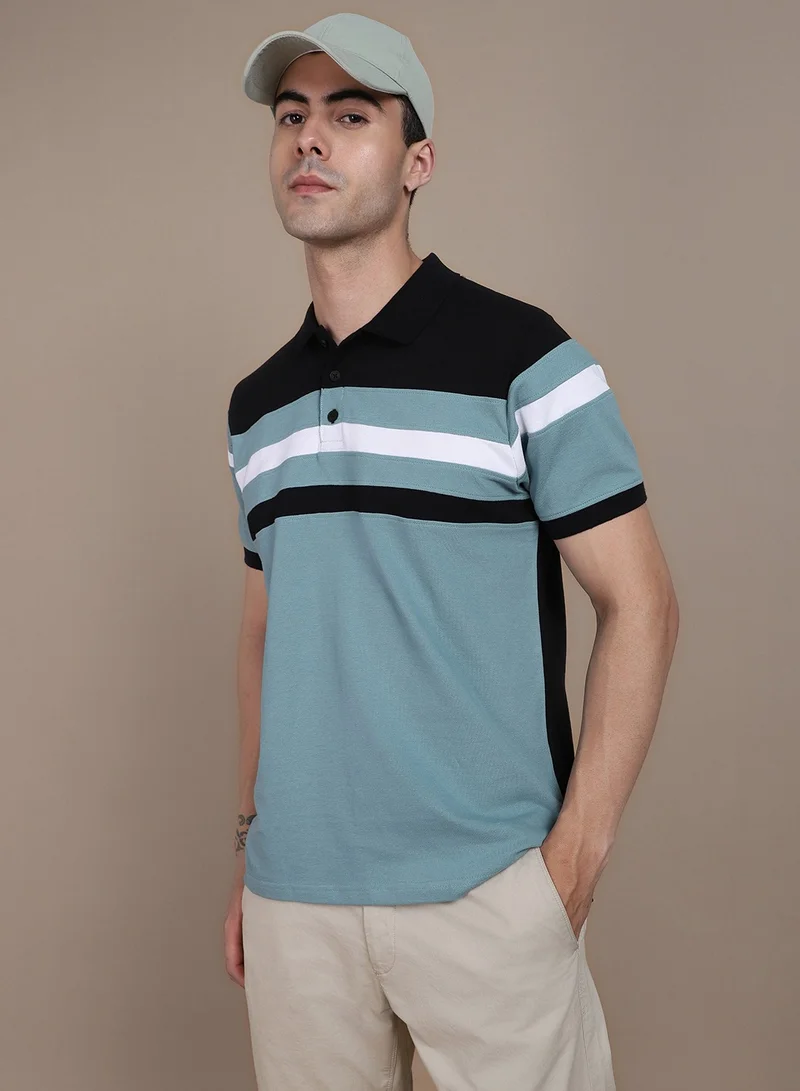 Dennis Lingo Sea Green T-Shirt for Men, Bold and Vibrant