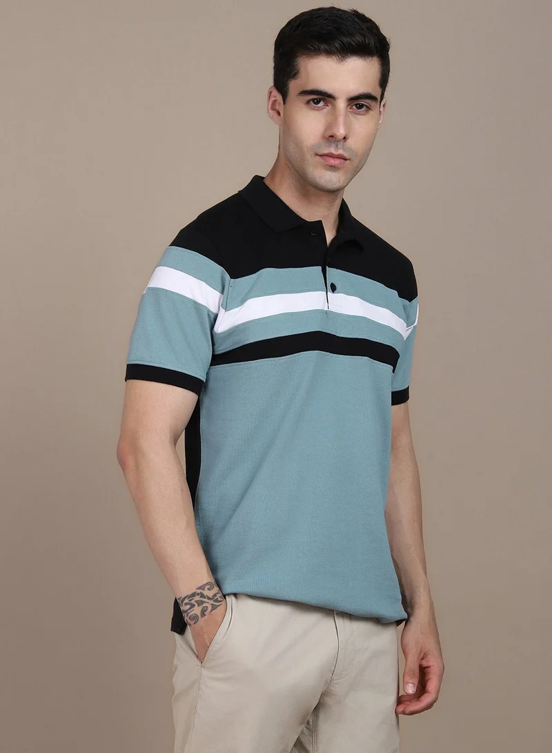 Dennis Lingo Sea Green T-Shirt for Men, Bold and Vibrant