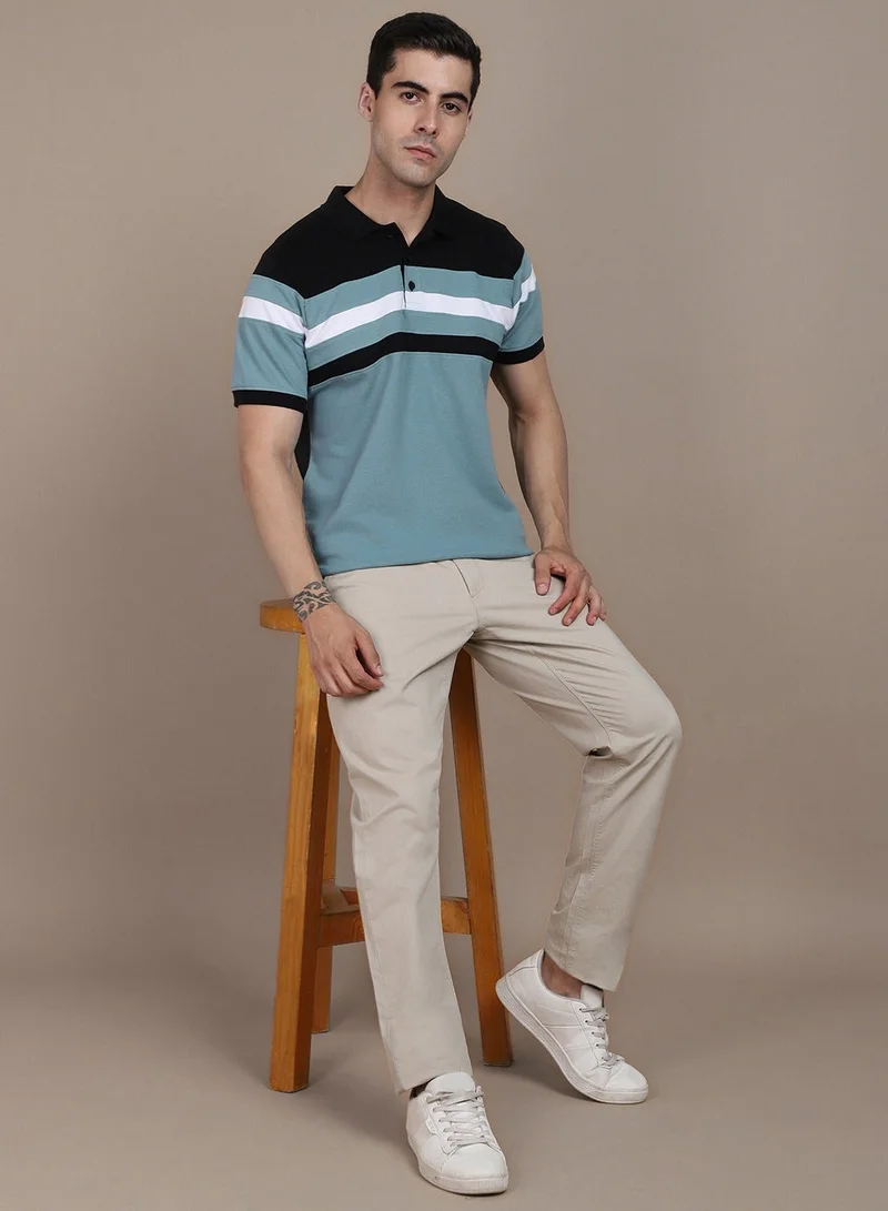Dennis Lingo Sea Green T-Shirt for Men, Bold and Vibrant