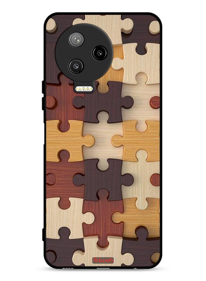 Tolwak Infinix Note 12 Pro 4G Protective Case Cover Wooden Pattern - Image 1