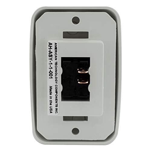 American Technology Components Single SPST On-Off Switch with Bezel, 12-Volt, for RV, Trailer, Camper (White) - Image 5