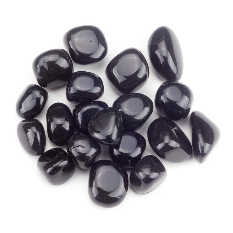 Cherry Tree Collection Cherry Tree Collection 12 Pound Polished Stones  12  1 Size Tumbled Stones  Tumbled Crystals Bulk for Healing Reiki Chakra Black Obsidian 