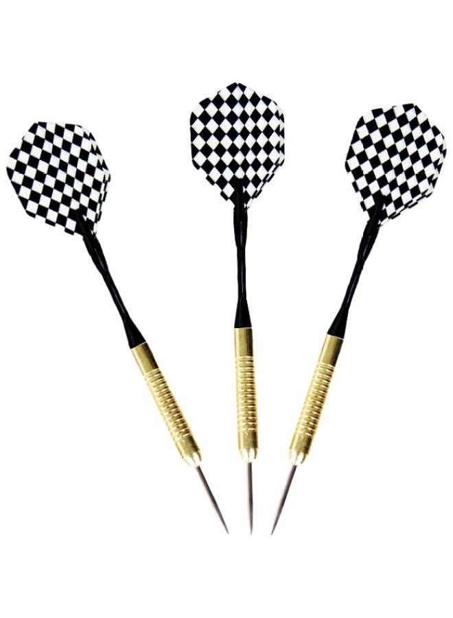 New impetus New Power Flying Dart Fitness Equipment, Metal Needles, Hard Flying Darts, 3-Piece Set, Plastic Dart Poles Xd-101, Random Dart Leaf Patterns - Image 3