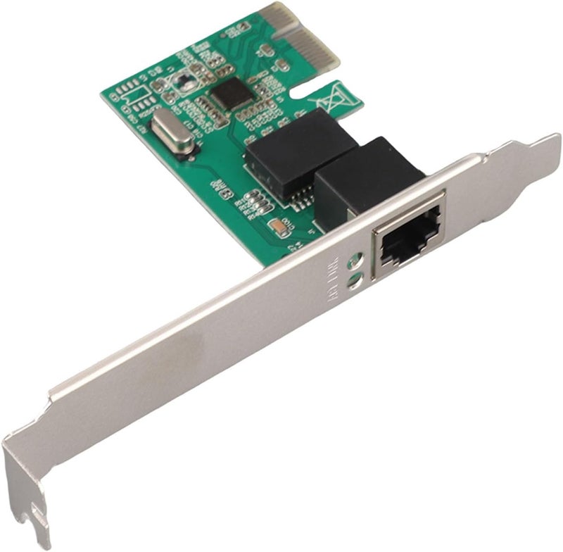 كارت شبكة LAN سريعة جيجابت PCI-E بسرعة 1000 ميجابت في الثانية لأجهزة الكمبيوتر المكتبية، متوافقة مع أنظمة يونكس وفتحات PCIe من نوع x1، x4، x8، x16 - Image 2