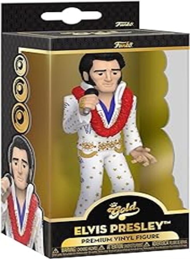 Funko Vinyl Gold 5" Music : Rock & Roll Elvis Presley