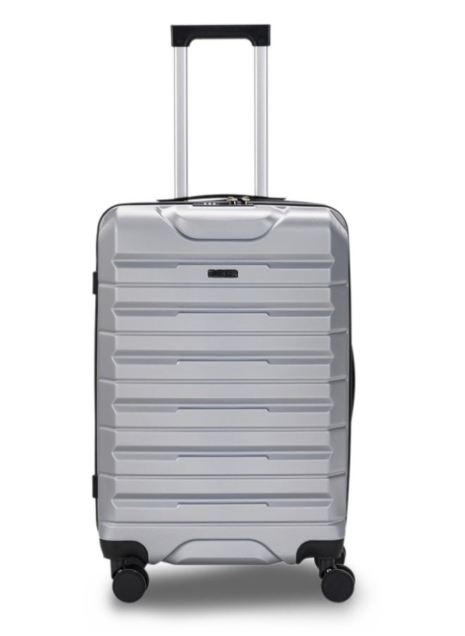 LIMRA Travel bags hard Luggage set 3 pieces size 28/24/20 inch Silver  - Image 3
