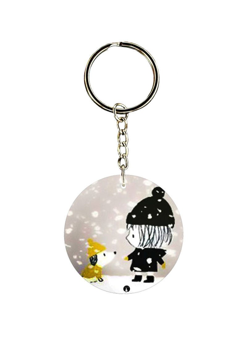 RKN Double Sided Printed Keychain