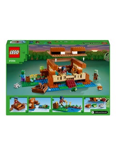 LEGO Minecraft The Frog House Building Toy, Gift for Girls and Boys & Kids aged 8 Plus Years Old, Gaming Construction Set with Characters and Animal Mob Figures 21256 (400 pieces)  - Image 3