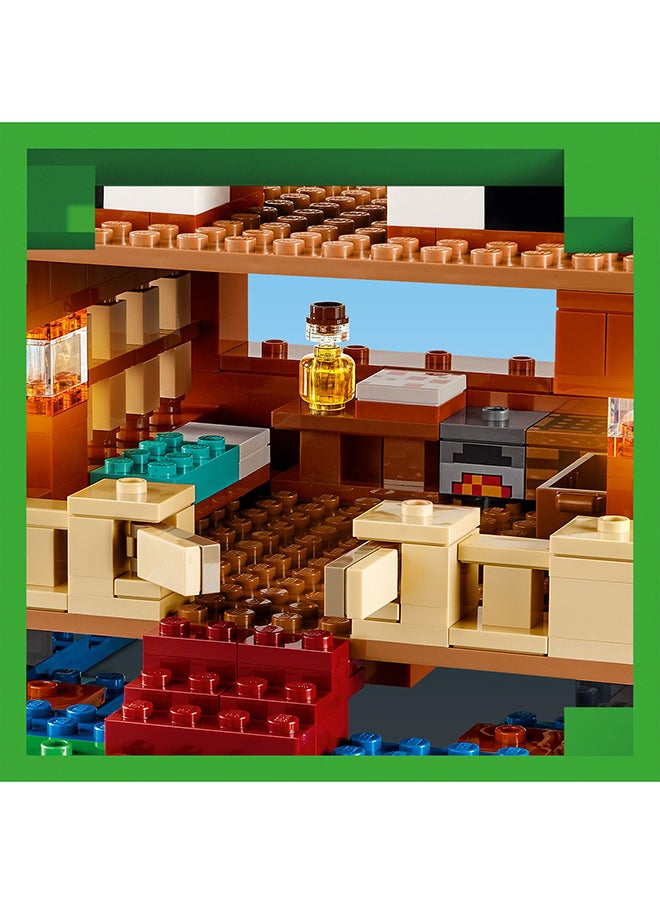 LEGO - Minecraft The Frog House Building Toy, Gift for Girls and Boys & Kids aged 8 Plus Years Old, Gaming Construction Set with Characters and Animal Mob Figures 21256 (400 pieces) - Image 1
