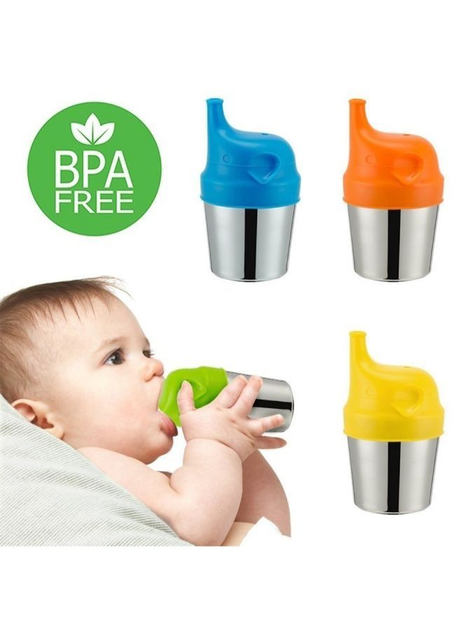 Portable Silicone Drinkware  Cup Elephant Shape For Toddlers and Kids  - Image 5