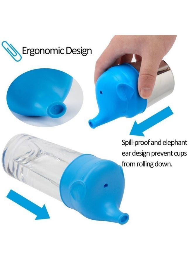 Portable Silicone Drinkware  Cup Elephant Shape For Toddlers and Kids  - Image 4